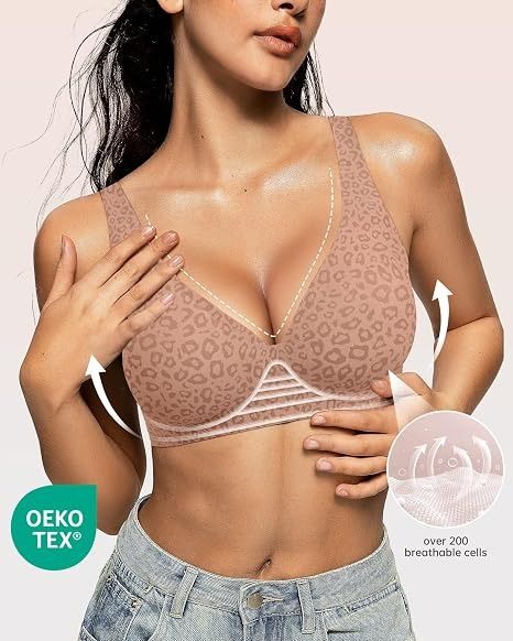Immagine di Oeak Leopard Print Bra 5